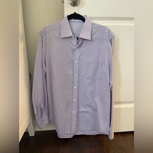 Purple Bugatchi dress shirt